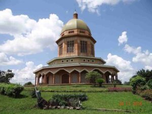 Religious churches to visit in Kampala including Rubaga Cathedral Namirembe Cathedral and Bahai Temple