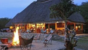 Affordable safari lodge and campsite near Queen Elizabeth National Park in Uganda