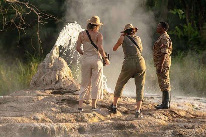 Sempaya Hot Springs in Semuliki National Park Uganda