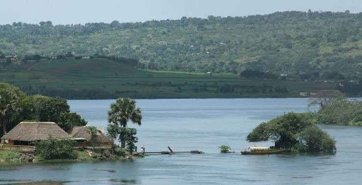 Exploring the Source of the Nile in Jinja, Uganda, where the river flows out of Lake Victoria